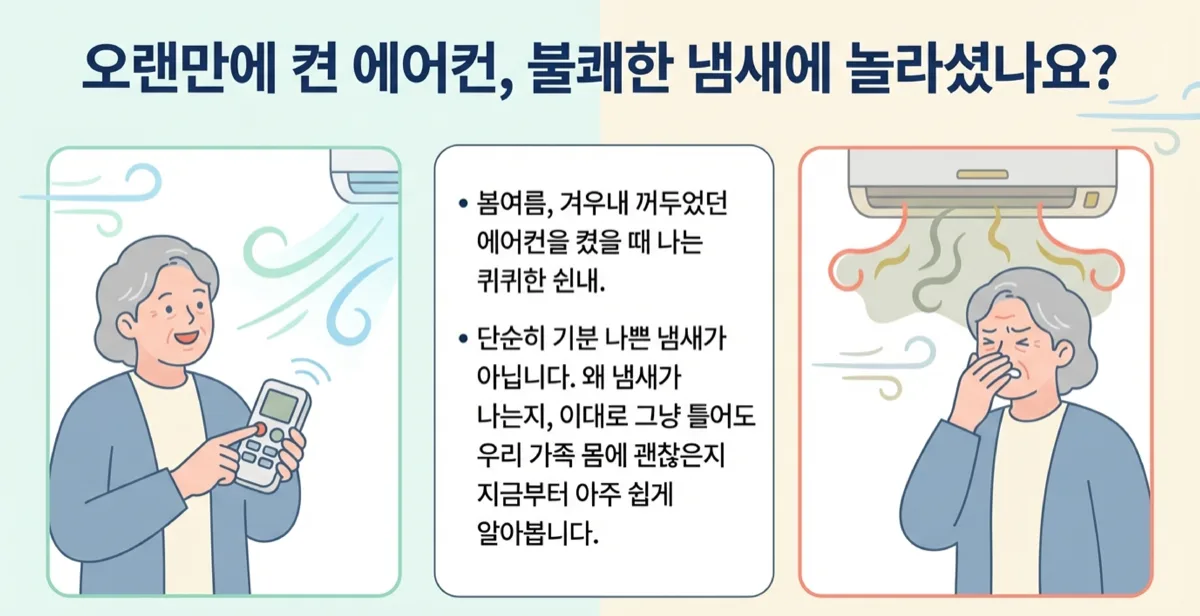 에어컨 냄새 원인 제거 이미지 2