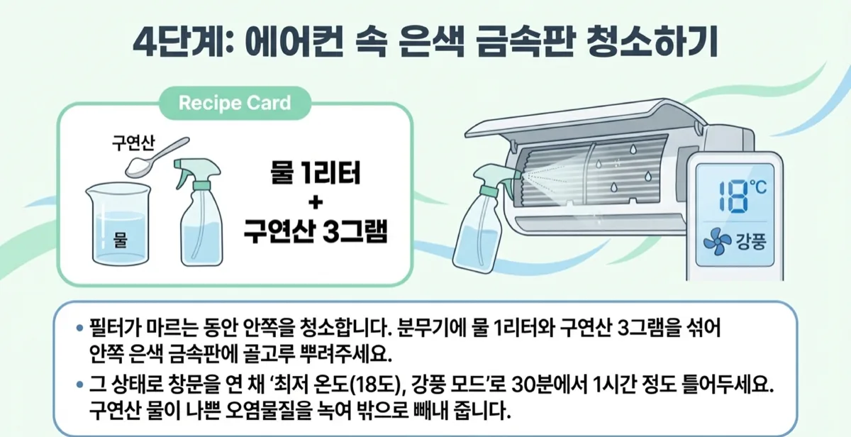 에어컨 냄새 원인 제거 이미지 9